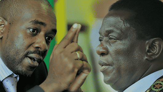 Mnangagwa and Chamisa