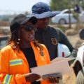 Engineer Joy Makumbe, Permanent Secretary in the Transport Ministry speaking during a media tour in Masvingo (Pic By Lovejoy Mutongwiza)